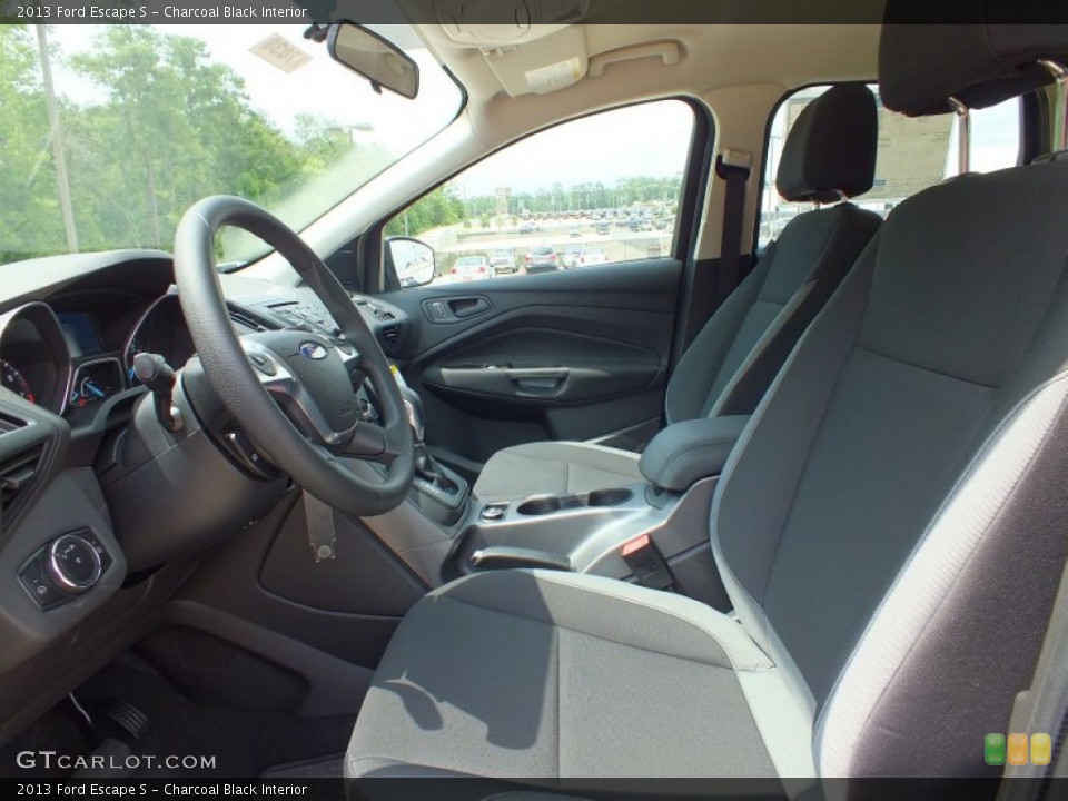 Charcoal Black Interior Prime Interior for the 2013 Ford Escape S #67752650