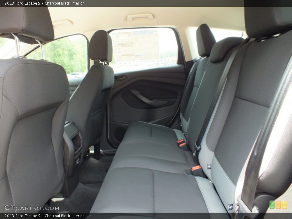 Charcoal Black Interior Photo for the 2013 Ford Escape S #67752659