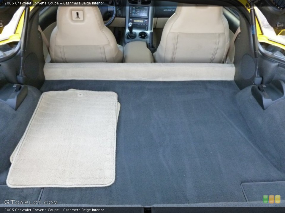 Cashmere Beige Interior Trunk for the 2006 Chevrolet Corvette Coupe #67752725