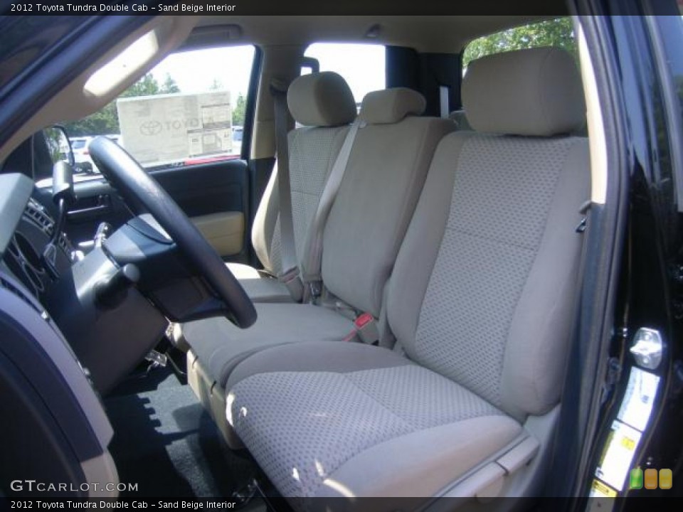 Sand Beige Interior Photo for the 2012 Toyota Tundra Double Cab #67757189