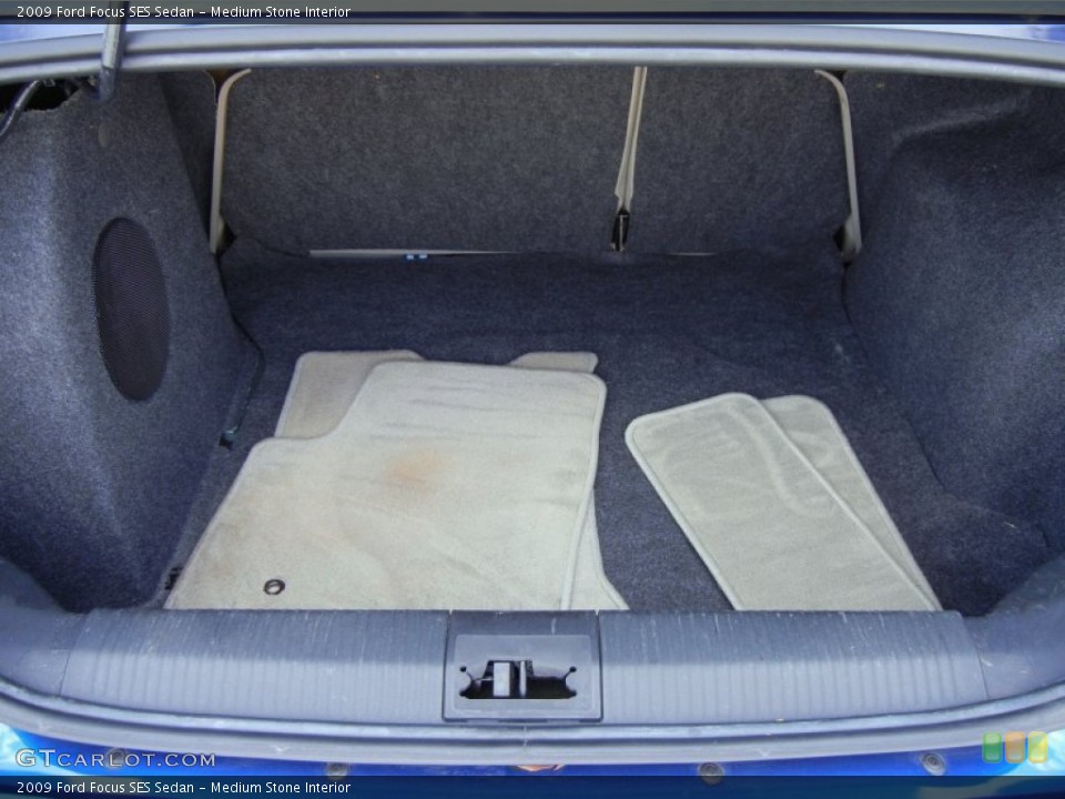 Medium Stone Interior Trunk for the 2009 Ford Focus SES Sedan #67757606