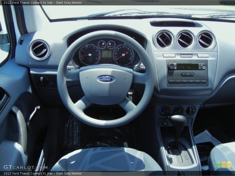 Dark Grey Interior Dashboard for the 2012 Ford Transit Connect XL Van #67758534