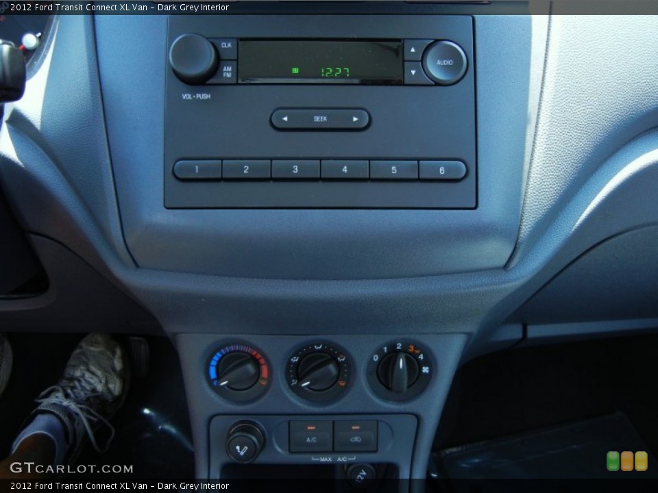 Dark Grey Interior Controls for the 2012 Ford Transit Connect XL Van #67758554
