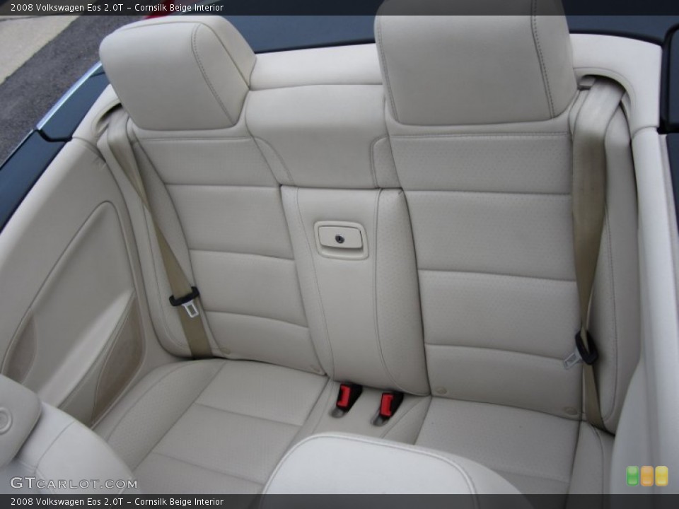 Cornsilk Beige Interior Rear Seat for the 2008 Volkswagen Eos 2.0T #67760198