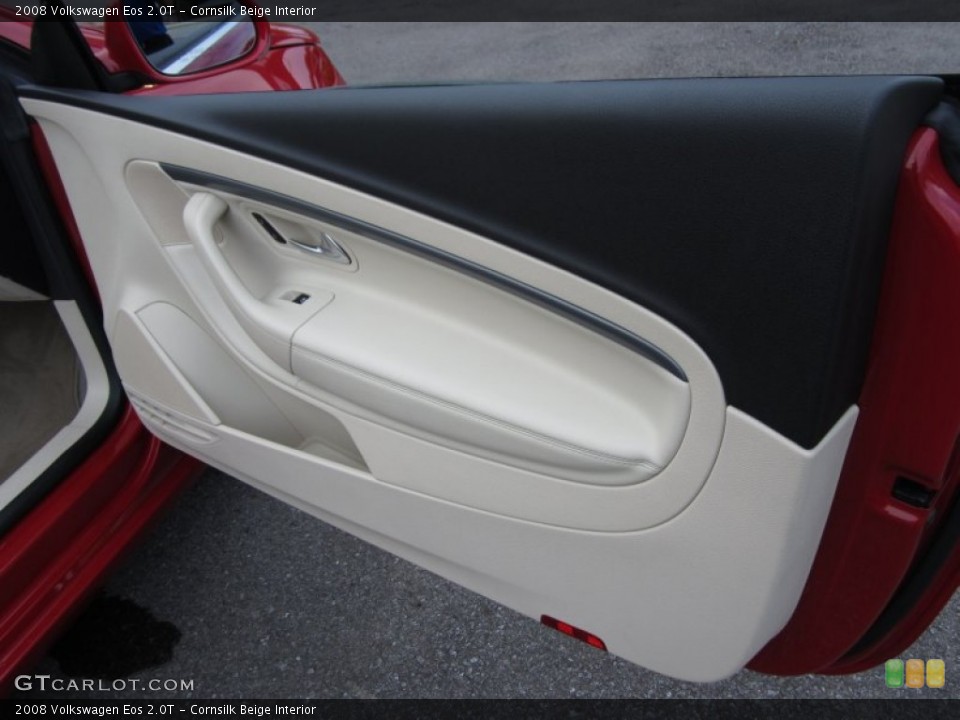 Cornsilk Beige Interior Door Panel for the 2008 Volkswagen Eos 2.0T #67760230