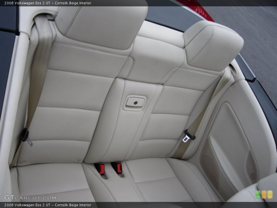 Cornsilk Beige Interior Rear Seat for the 2008 Volkswagen Eos 2.0T #67760237