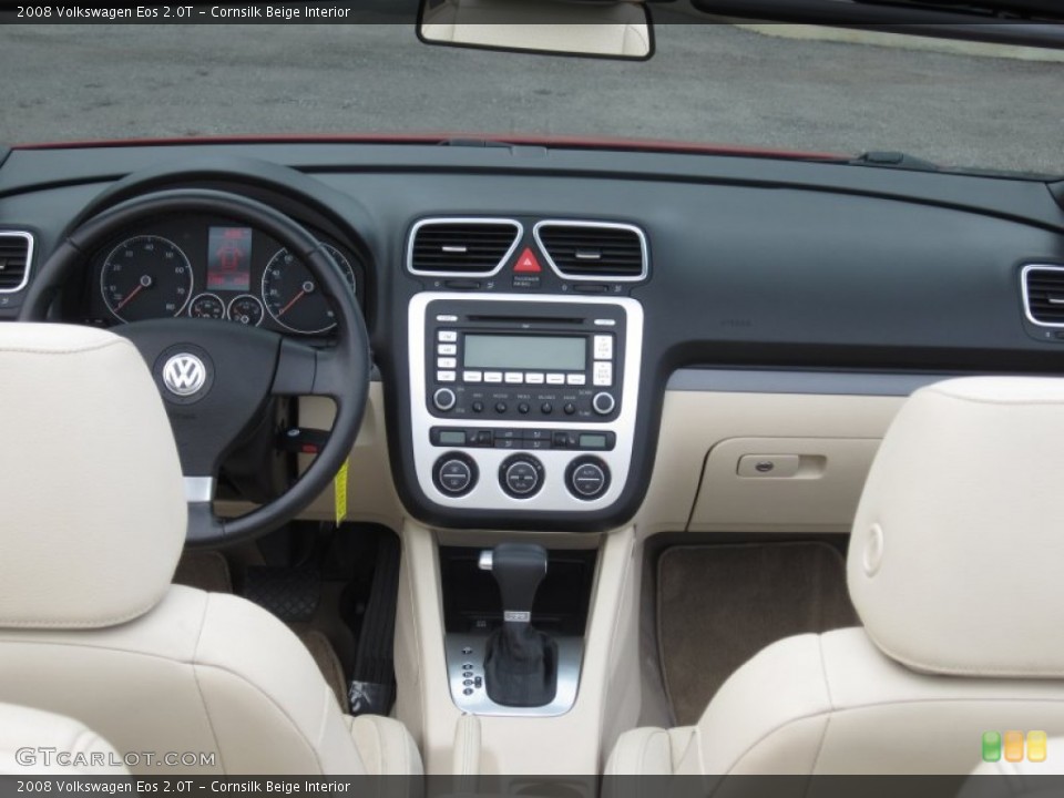 Cornsilk Beige Interior Dashboard for the 2008 Volkswagen Eos 2.0T #67760261