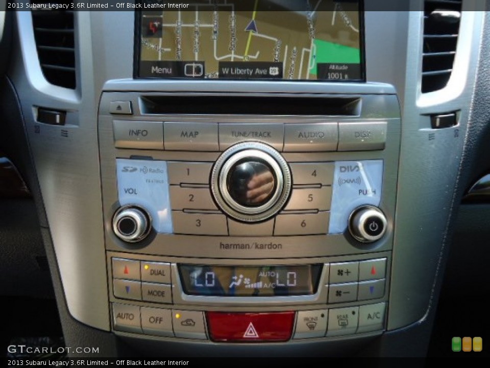Off Black Leather Interior Controls for the 2013 Subaru Legacy 3.6R Limited #67762843