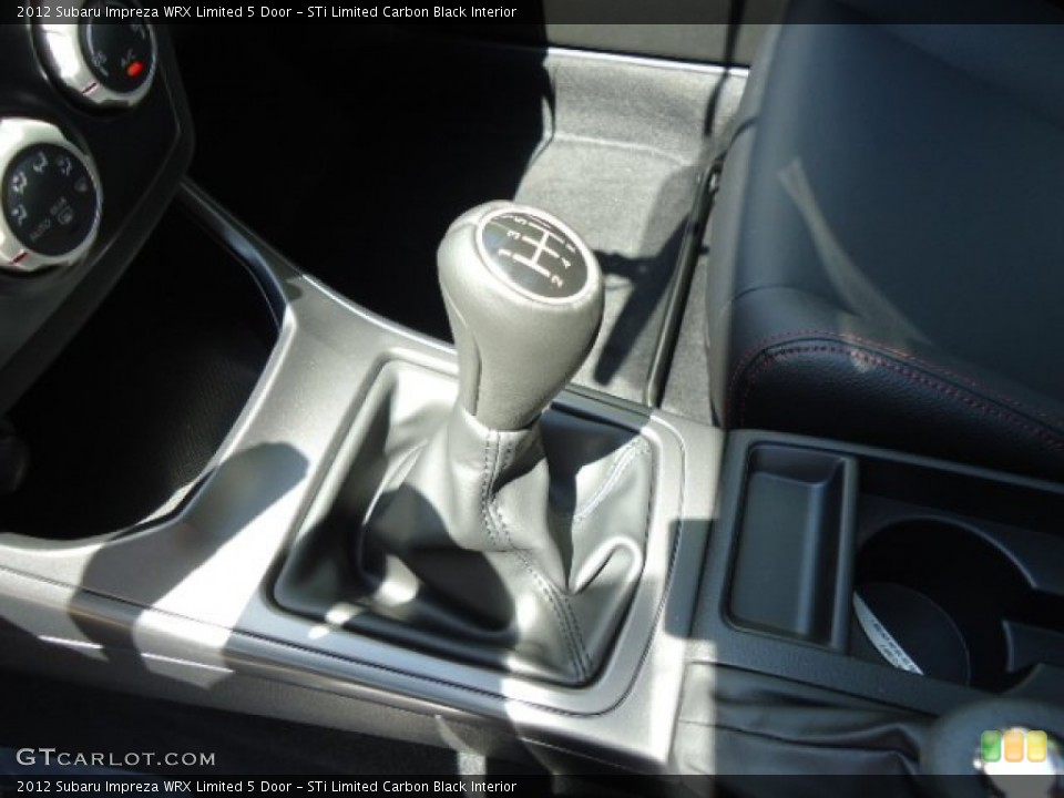 STi Limited Carbon Black Interior Transmission for the 2012 Subaru Impreza WRX Limited 5 Door #67763069