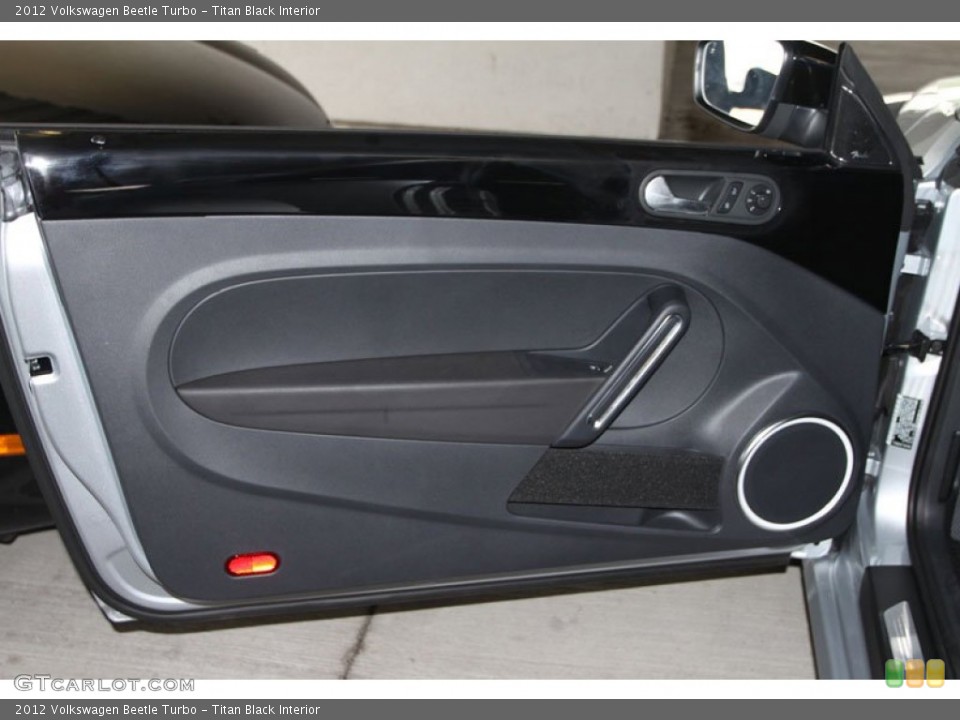 Titan Black Interior Door Panel for the 2012 Volkswagen Beetle Turbo #67767107