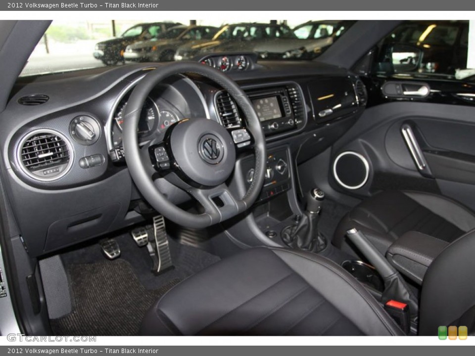 Titan Black Interior Photo for the 2012 Volkswagen Beetle Turbo #67767120