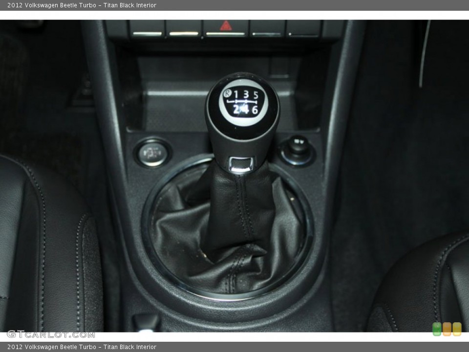 Titan Black Interior Transmission for the 2012 Volkswagen Beetle Turbo #67767159