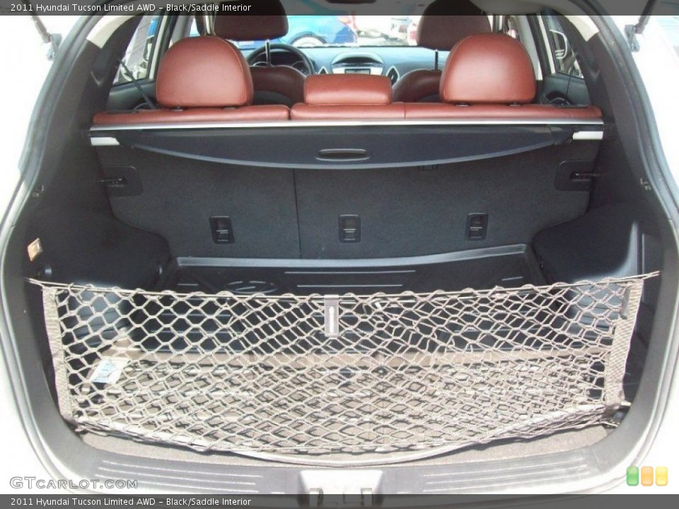 Black/Saddle Interior Trunk for the 2011 Hyundai Tucson Limited AWD #67768212