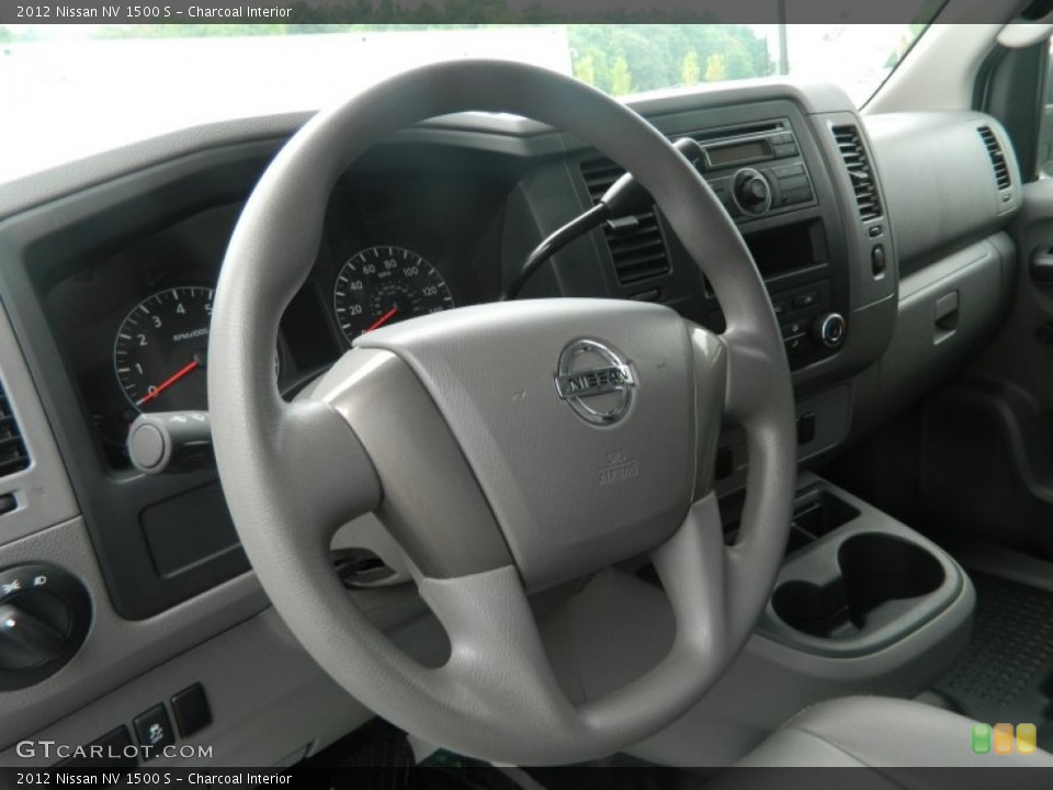 Charcoal Interior Steering Wheel for the 2012 Nissan NV 1500 S #67769145