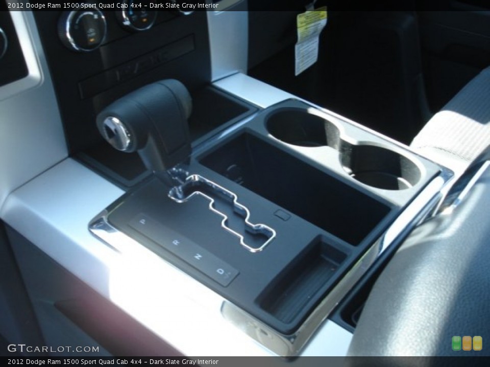 Dark Slate Gray Interior Transmission for the 2012 Dodge Ram 1500 Sport Quad Cab 4x4 #67771452
