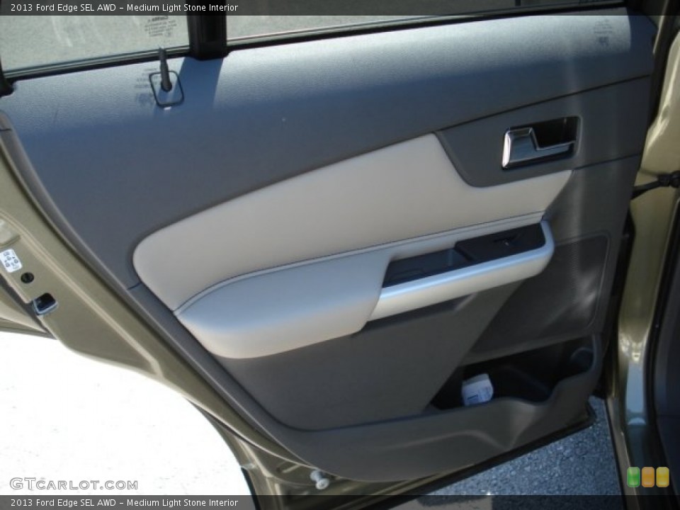 Medium Light Stone Interior Door Panel for the 2013 Ford Edge SEL AWD #67772292