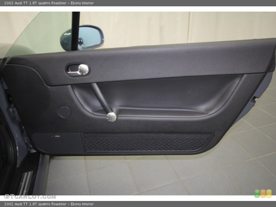 Ebony Interior Door Panel for the 2002 Audi TT 1.8T quattro Roadster #67772499
