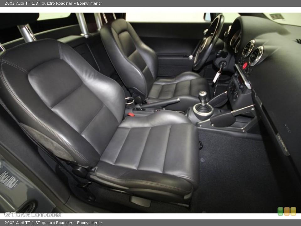 Ebony Interior Photo for the 2002 Audi TT 1.8T quattro Roadster #67772514