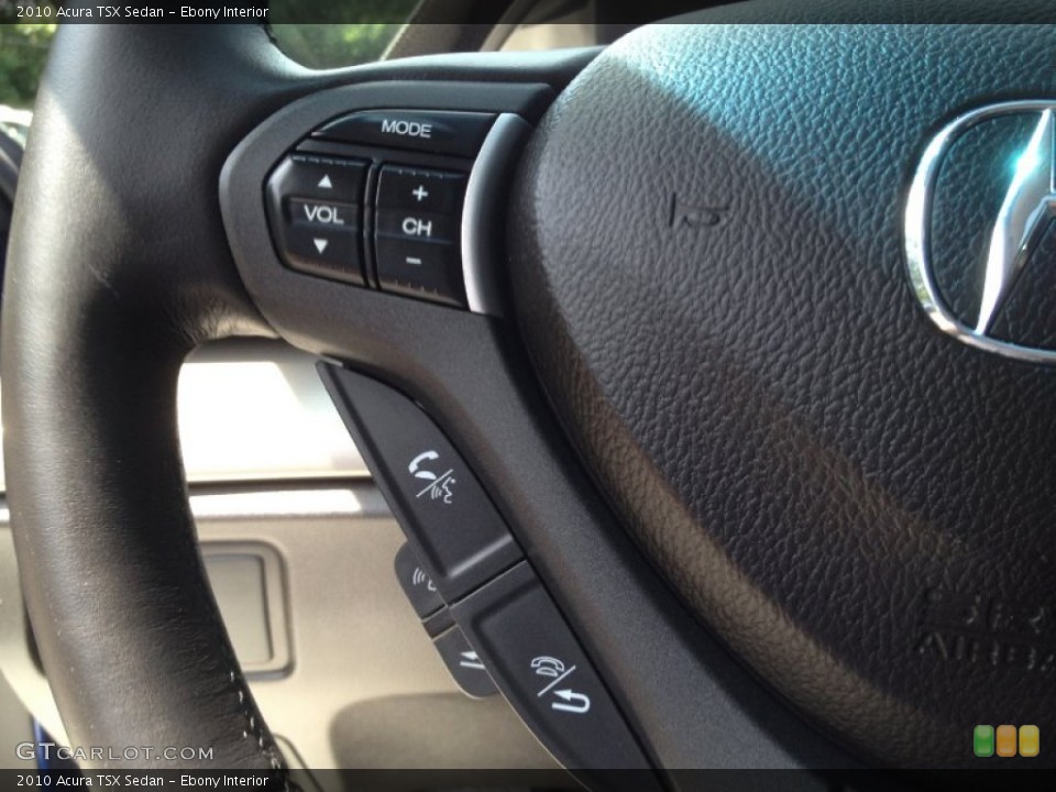 Ebony Interior Controls for the 2010 Acura TSX Sedan #67774043