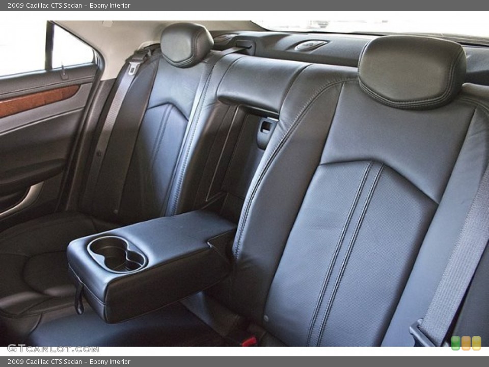 Ebony Interior Photo for the 2009 Cadillac CTS Sedan #67775379