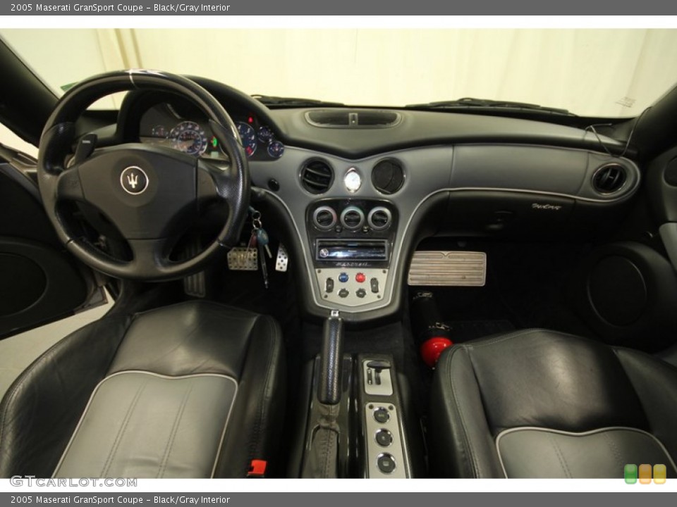 Black/Gray Interior Dashboard for the 2005 Maserati GranSport Coupe #67775877