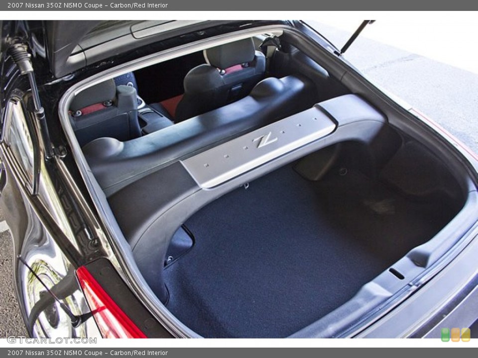 Carbon/Red Interior Trunk for the 2007 Nissan 350Z NISMO Coupe #67775979