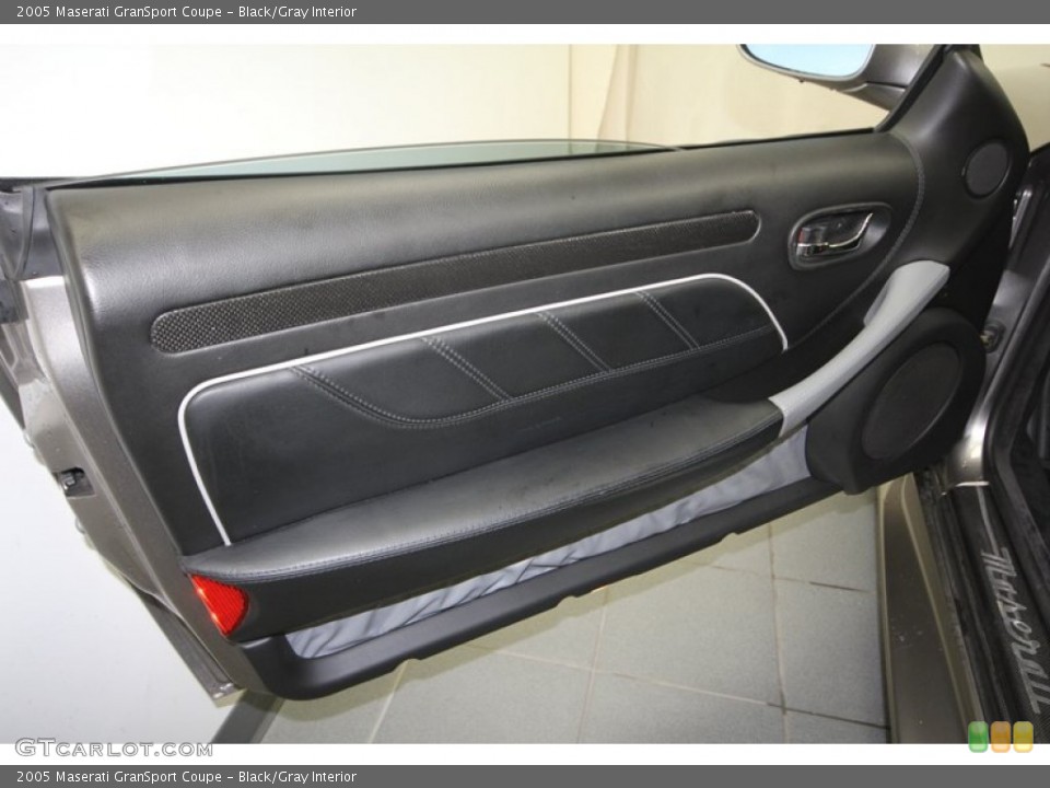 Black/Gray Interior Door Panel for the 2005 Maserati GranSport Coupe #67775985