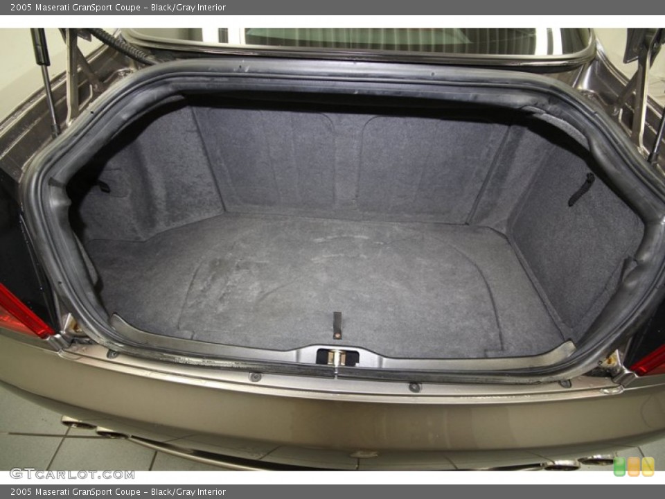 Black/Gray Interior Trunk for the 2005 Maserati GranSport Coupe #67776087