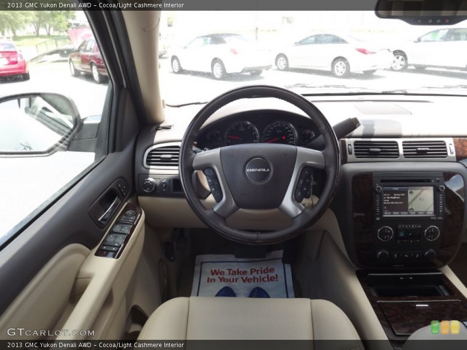 Cocoa/Light Cashmere Interior Photo for the 2013 GMC Yukon Denali AWD #67776762