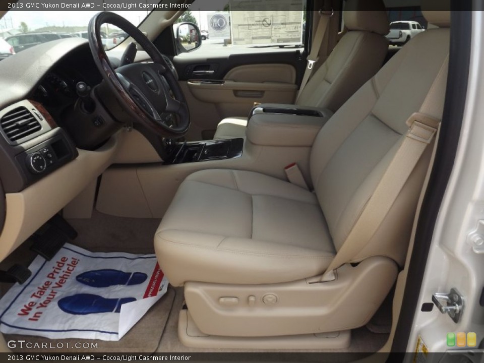 Cocoa/Light Cashmere Interior Prime Interior for the 2013 GMC Yukon Denali AWD #67776780