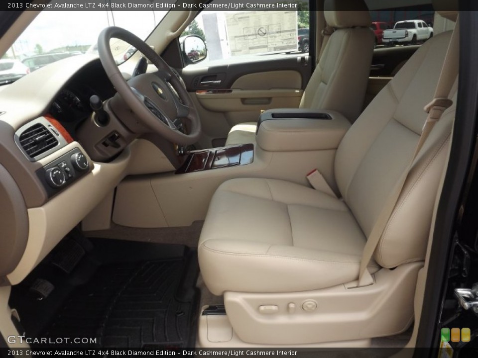 Dark Cashmere/Light Cashmere Interior Prime Interior for the 2013 Chevrolet Avalanche LTZ 4x4 Black Diamond Edition #67776936