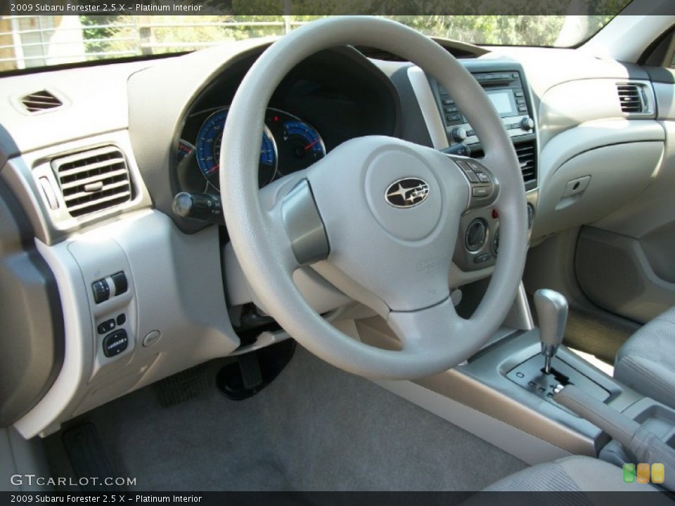 Platinum Interior Steering Wheel for the 2009 Subaru Forester 2.5 X #67784358