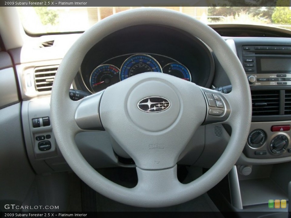 Platinum Interior Steering Wheel for the 2009 Subaru Forester 2.5 X #67784382