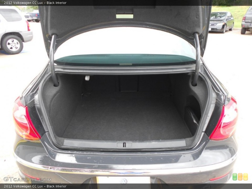 Black Interior Trunk for the 2012 Volkswagen CC Lux #67788999