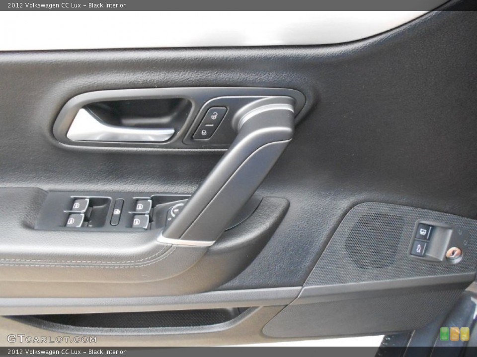 Black Interior Controls for the 2012 Volkswagen CC Lux #67789140