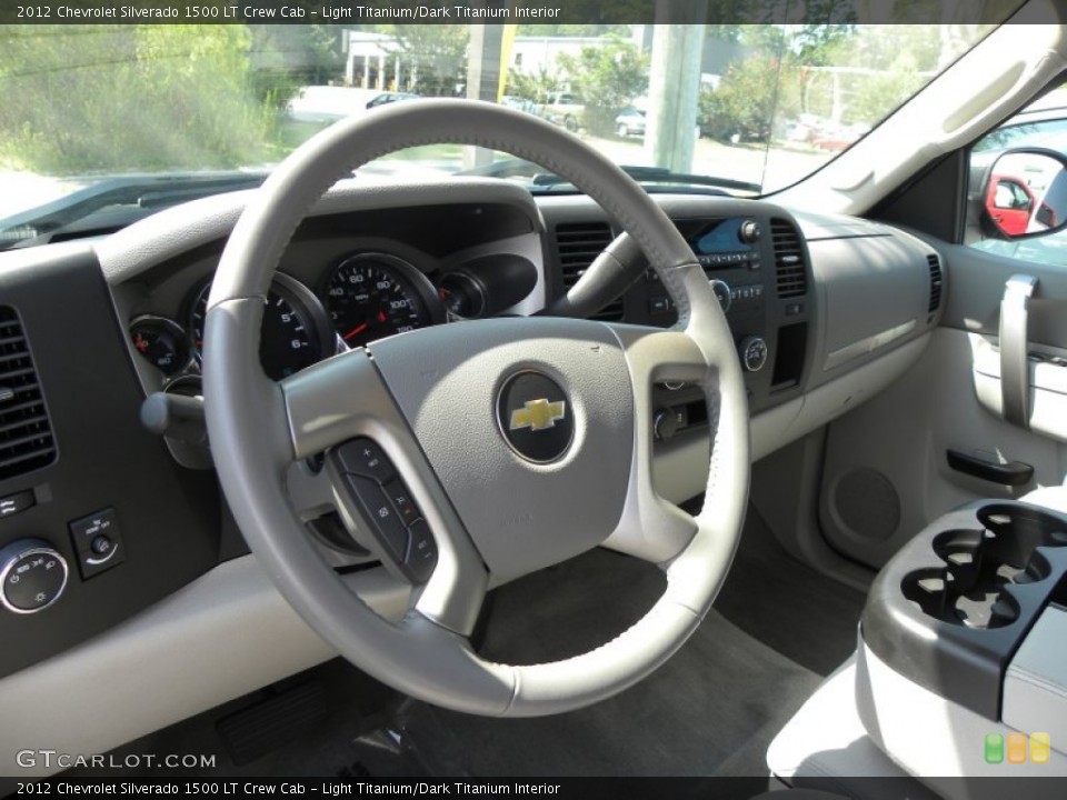 Light Titanium/Dark Titanium Interior Photo for the 2012 Chevrolet Silverado 1500 LT Crew Cab #67790991