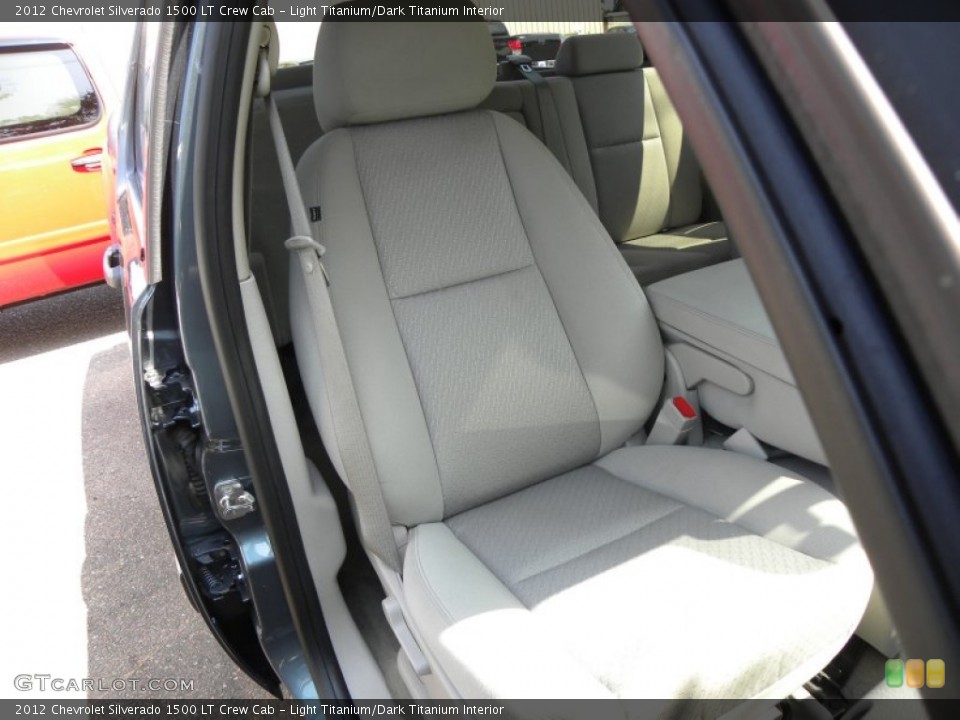 Light Titanium/Dark Titanium Interior Front Seat for the 2012 Chevrolet Silverado 1500 LT Crew Cab #67791024
