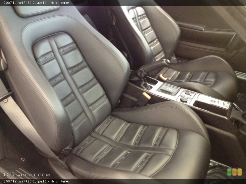 Nero Interior Photo for the 2007 Ferrari F430 Coupe F1 #67792122