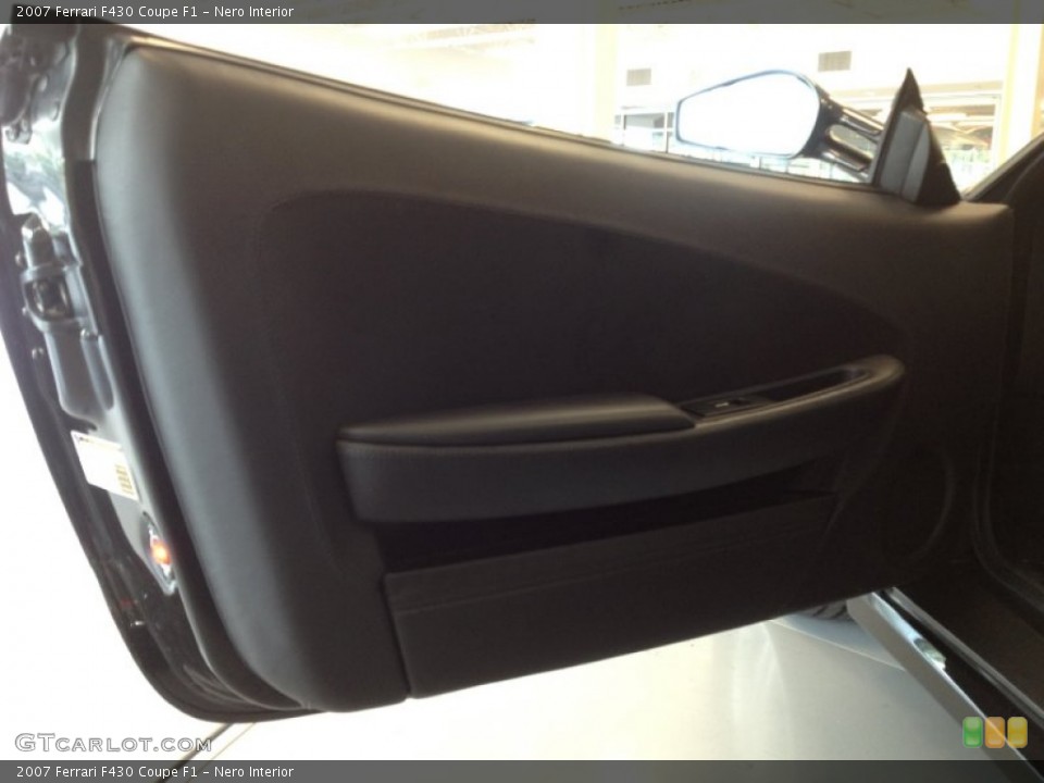 Nero Interior Door Panel for the 2007 Ferrari F430 Coupe F1 #67792158