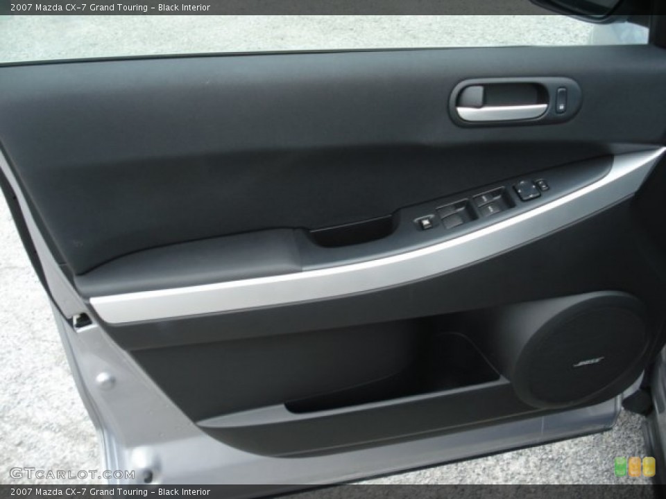 Black Interior Door Panel for the 2007 Mazda CX-7 Grand Touring #67793286
