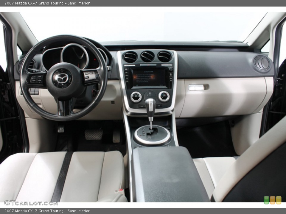 Sand Interior Dashboard for the 2007 Mazda CX-7 Grand Touring #67794915
