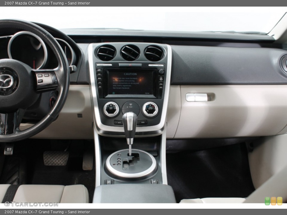 Sand Interior Dashboard for the 2007 Mazda CX-7 Grand Touring #67794942