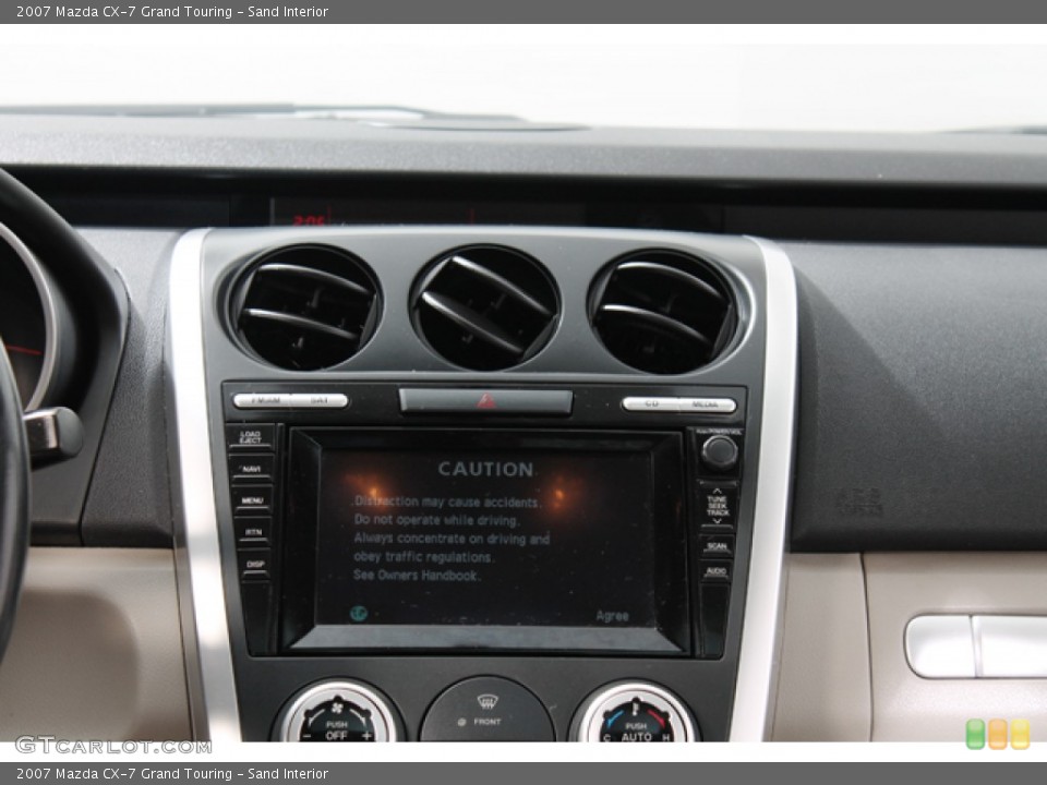 Sand Interior Controls for the 2007 Mazda CX-7 Grand Touring #67794948