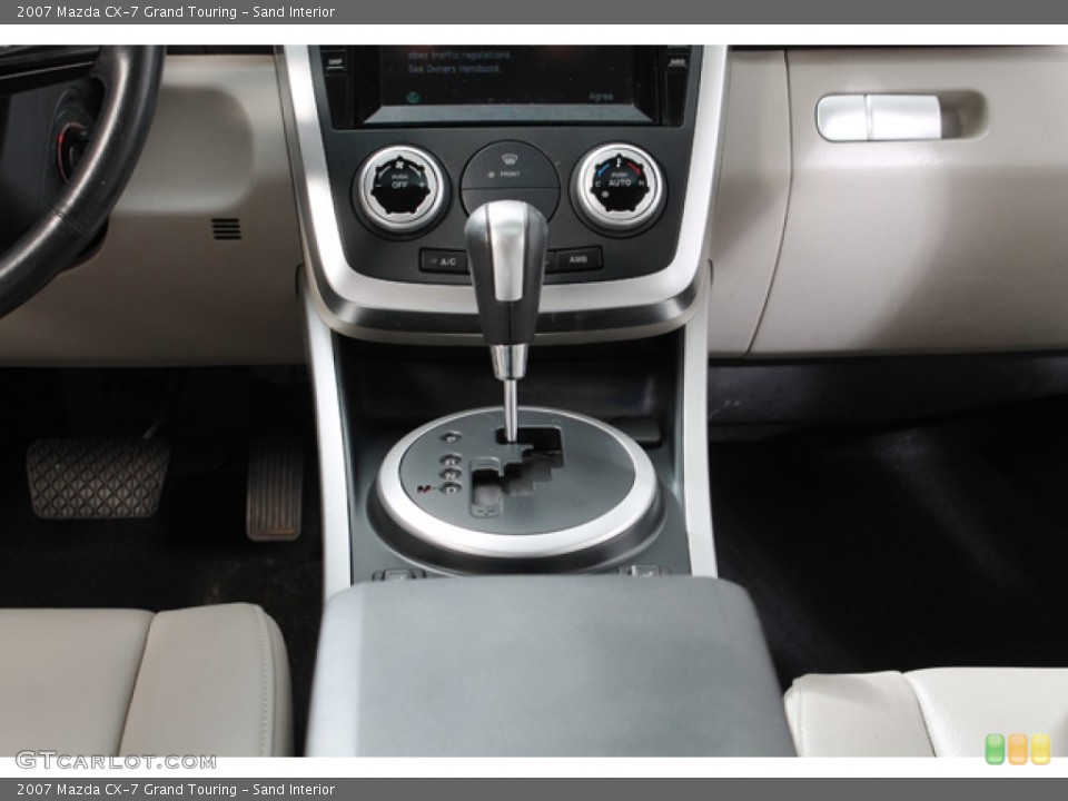 Sand Interior Transmission for the 2007 Mazda CX-7 Grand Touring #67794957