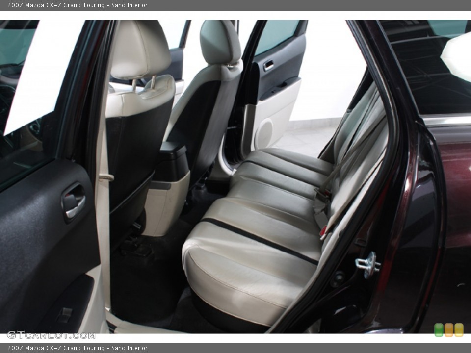 Sand Interior Rear Seat for the 2007 Mazda CX-7 Grand Touring #67795049
