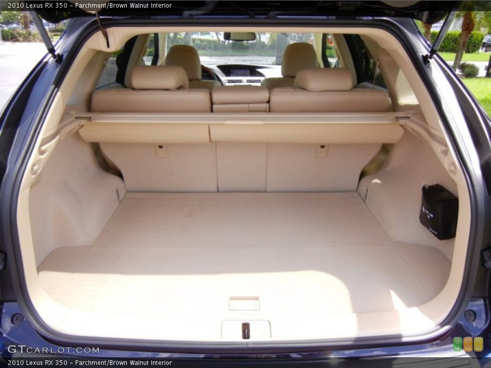 Parchment/Brown Walnut Interior Trunk for the 2010 Lexus RX 350 #67795827