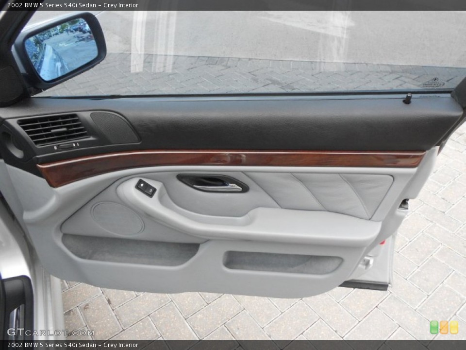 Grey Interior Door Panel for the 2002 BMW 5 Series 540i Sedan #67801995