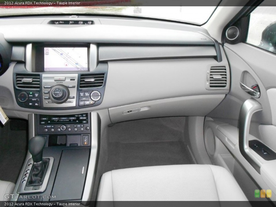 Taupe Interior Dashboard for the 2012 Acura RDX Technology #67802571
