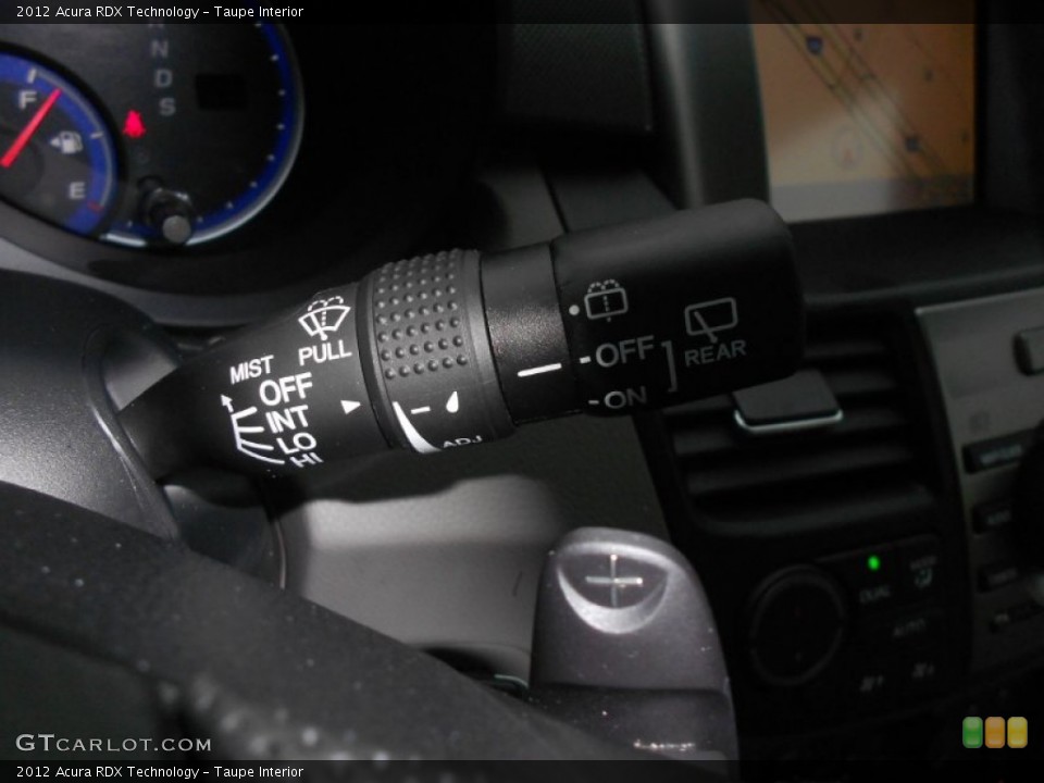 Taupe Interior Controls for the 2012 Acura RDX Technology #67802640