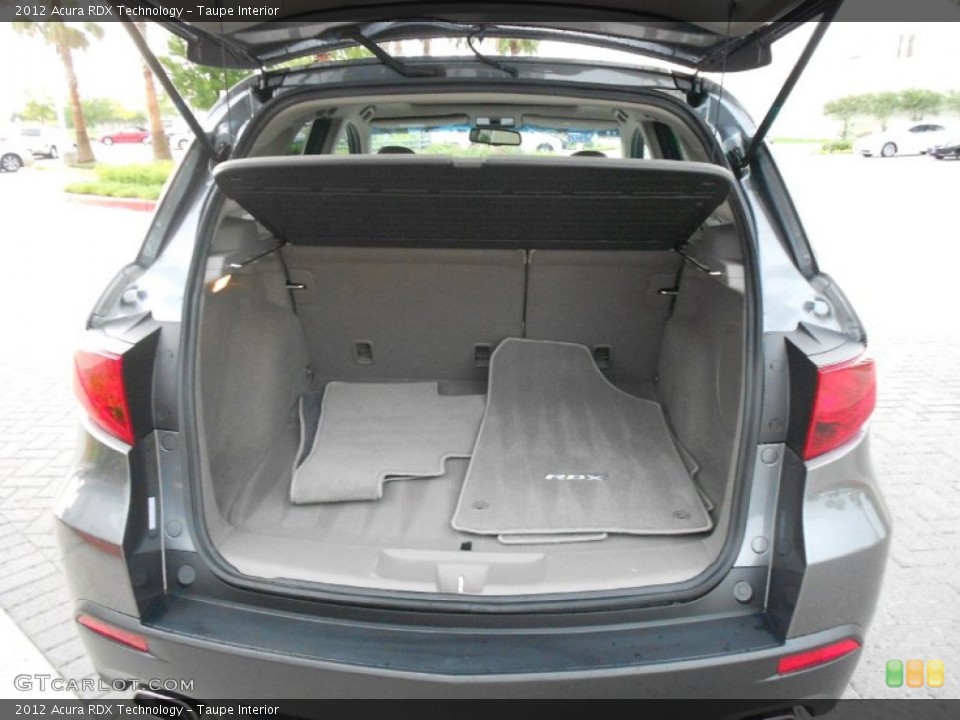 Taupe Interior Trunk for the 2012 Acura RDX Technology #67802682